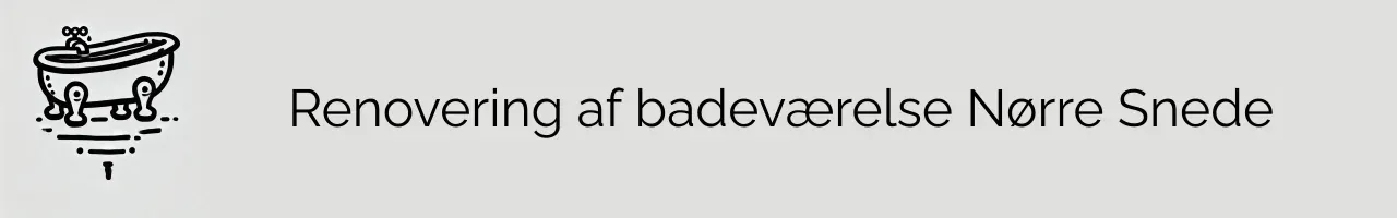 Renovering af badeværelse Nørre Snede